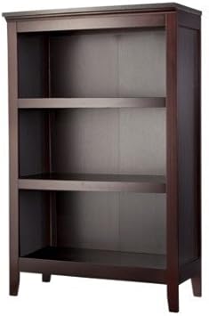 carson 3 shelf bookcase