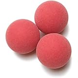 Tornado Official Foosballs Tournament Balls Commercial Quality - Play Like The Pros (4 Balls, Red)