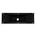 Goldwood Sound Molded Tweeter or Midrange Speaker Lense Heavy Duty Abs Directivity Speaker Horn Black (GM-500PB)
