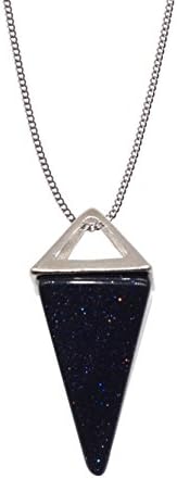 ZHEPIN Healing Crystal Necklace Best Women Gifts Necklace for Girl Gemstone Necklace
