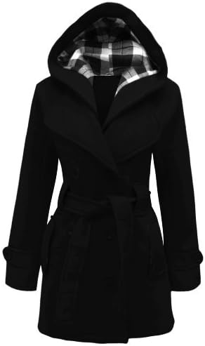 Candy Floss LADIES HOODED BELTED FLEECE JACKET WOMENS COAT TOP PLUS SIZES 8 TO 26