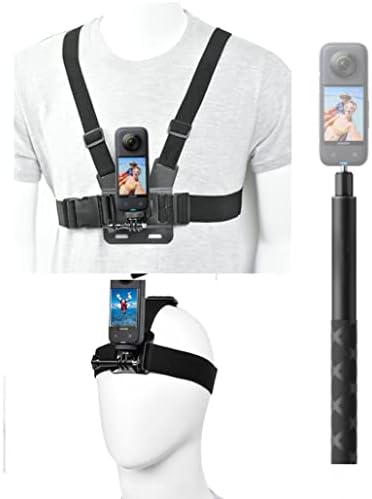 Fotoleey Supporto per action cam di baseball per Insta360 X4, x3, go 3s, ace pro, per GoPro Hero 13 / hero 12/11/10/9