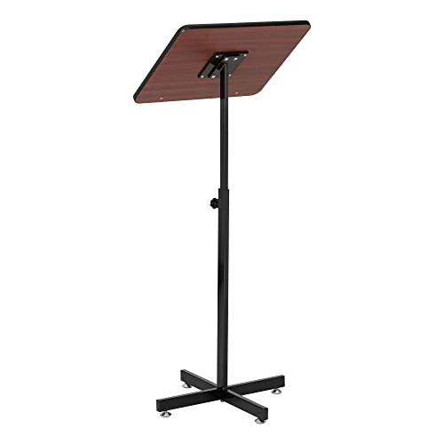 Norwood Commercial Furniture NOR-TIR1036-SO Adjustable- Height Lectern Stand (Renewed)
