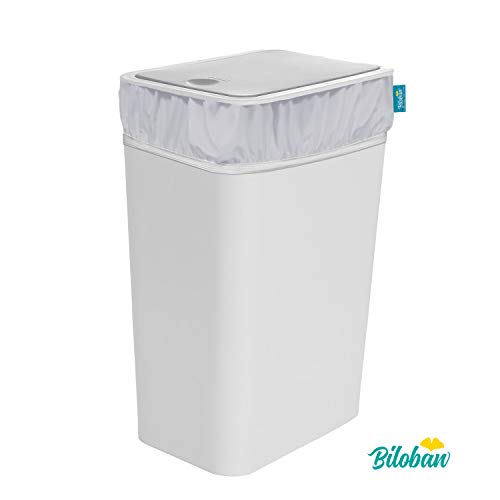 Diaper Pail Liner Water-Resistant, Large Capacity Washable Wet Bag for Cloth Diaper, Laundry, Kitchen Garbage, Grey
