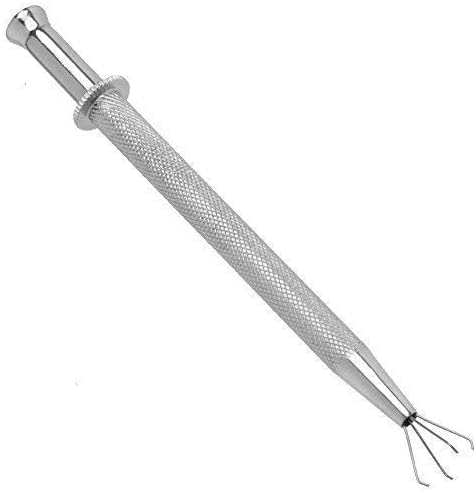 Ball Grabber, Piercing Ball, Studs, Holder, Jewellery Tools, Beading, Ball Holder (Silver Large)