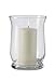 Libbey Adorn 4-Piece Glass Hurricane Vase Set, 6-inch