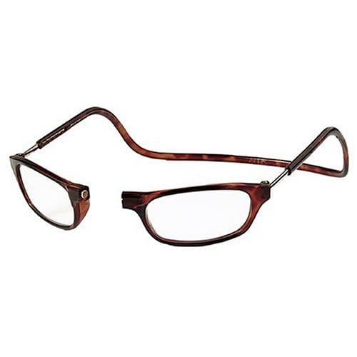 CliC Adjustable Front Connect Reader, 2.00 Strength, Tortoise Frame image