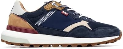 - Ténis masculinos azul-marinho - calçado confortável e versátil - Moda casual - Modelo 14571701 (Tamanho 42)