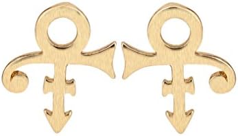 Prince Symbol Music Fan Fashion Stud Earrings.