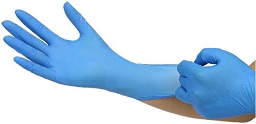 Beybi Medical Examination Nitrile Powder Free Gloves (100pcs) Household UK Seller (Size - Small)