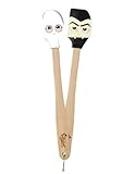 Tovolo Spatulart Mini Spatulas, Vampire and Ghost - Set of 2