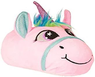 Girls Nifty Kids 3D Novelty Unicorn Slippers