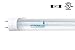 Hyperikon T8 T10 T12 3 Foot LED Tube, 14W=36W, Ballast Compatible, Clear Lens, UL, Daylight White, 4 Pack