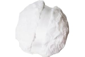 DE'ESSE BOUTIQUE Mini Fluffy Fleece Powder Puff for Dusting Powder 4 Inch Diameter