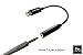 iPhone 7 Adapter, Mertlin Lightning to 3.5mm Jack, Apple Headphone Adapter with Aluminium Casing for Listen to The Music, Length: 6.5” [No Phone Calls, No Credit Card Reader], Black