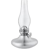 DANFORTH - Skipper Pewter Oil Lamp - Satin Finish - Height 6 Inches - Handcrafted - Made in USA