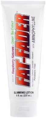 Cellulite Reducer - Fat-Fader Body Toning Lotion w 2.5% Aminophylline & Raspberry Ketones by Fat-Fader