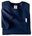 Gildan Mens 6.1 oz. Ultra Cotton Pocket T-Shirt G230 -NAVY L