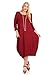 Pastel by Vivienne Women's Cocoon 3/4 Sleeve Mdi Dress Plus Size with Pockets