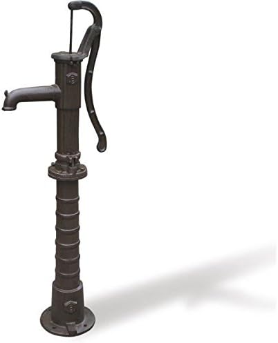 Fontaine à Eau Pompe à Main En Fonte Couleur Rouille Amazon