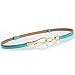 Nanxson Women's Leather Belt Thin Hook Waist Belt Skinny Belt for Jeans Dress PDW0002