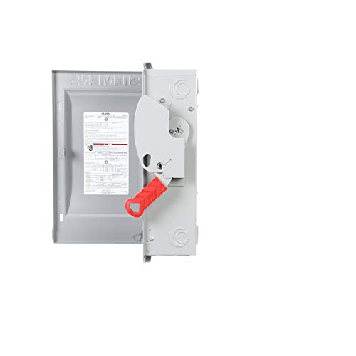 Siemens HF322N 60-Amp 3 Pole 240-volt 4 Wire Fused Heavy Duty Safety Switches