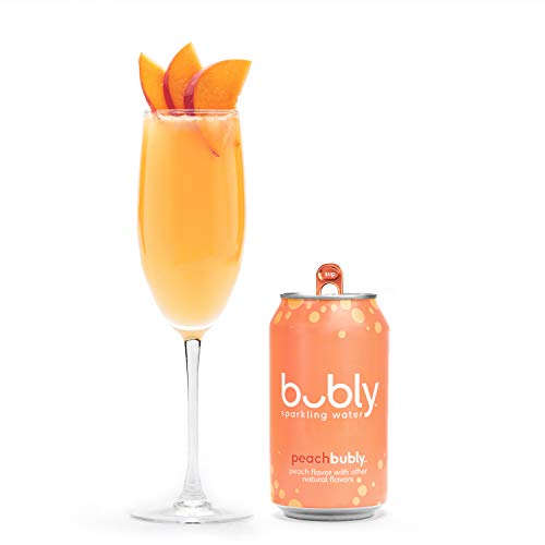 bubly Sparkling Water, Peach, 12 fl oz. cans (18 pack) Pricepulse