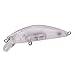 LPATTERN 30pcs Unpainted Fishing Baits Sets Blank Hard Lures Kit Crankbaits Wobblers Fishing Tackle with 3D Eyes