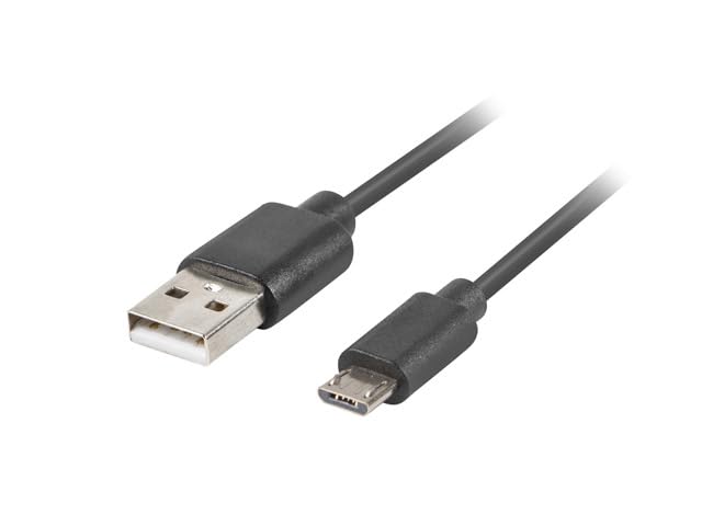 Lanberg CA-USBM-20CU-0030-BK USB-Kabel, 3 m, USB 2.0, USB A, USB C, Schwarz