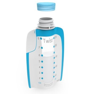 Kiinde Twist Pouch 40-count 8 Oz. Direct-pump Breastmilk Storage Pouches by GGlittle