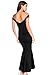 Astylish Womens Evening Dress Off Shoulder Flouncing Mermaid Formal Prom Gowns Large Black