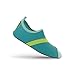 FitKicks Women's Active Footwear, Turquoise / Green, Medium