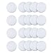 Outus 20 Pieces Door knob Wall Protectors Wall Guards Stoppers Door Handle Bumper Self Adhesive Round Rubber Stop, White