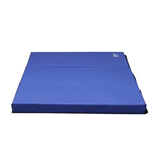 ZENOVA Folding Super Thick 4'x6'x4'' Gymnastics Landing Mat for Martial Arts, Tumbling