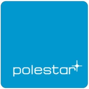 Polestar Blue Decals Peel-n-stick (1 inch)