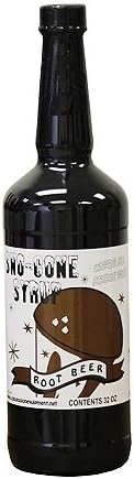 Snow Cone &amp; Shave Ice Syrup 32oz RTU (Root Beer)