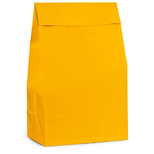 amscan Packaged Paper Bags | Yellow Sunshine | Party Accessory, 10"H x 5 1/4"W…