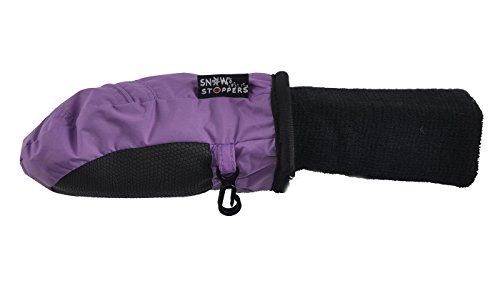 SnowStoppers Kid's Waterproof Stay On Winter Nylon Mittens Extra Small / 6-18 Months Deep Lilac