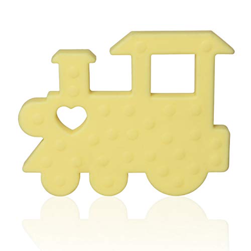 Lil Jumbl Baby Teething Toy  Organic Food Grade Silicone  BPA-Free,Yellow,TR012 (Certified Refurbished)