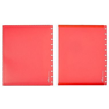 Martha Stewart Discbound Project Pockets, Letter-size, Persimmon, 2-pack (44909)