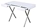 Kings Brand Furniture Kings Brand Contemporary Style White with Chrome Finish Legs Home & Office Desk