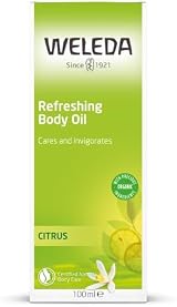 Weleda Organic Citrus Refreshing Body Oil 100ml - Vegan Smooth Skin view 2
