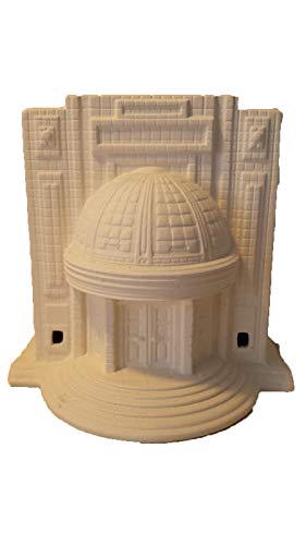 Theatre Village House 5 3/4" x 7 1/2" ceramic bisque u paint