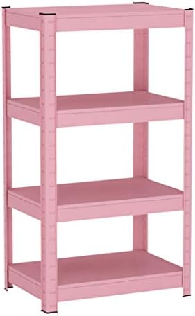 金属棚 大好評です 床に立っ家庭用多層電子レンジストレージラック 倉庫ストレージラック ピンク 800x400x10mm Size