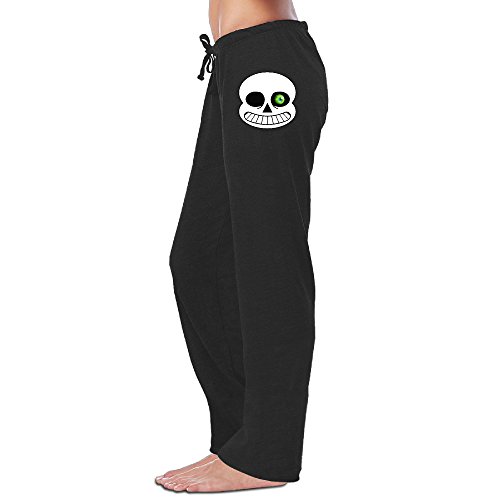 Fast O Furious Women's Sans Skeleton Game Sweatpants Running Pants Black