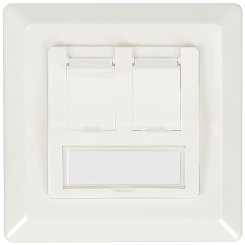 PureLink MCA210 CAT.6A Keystone Netzwerkdose Unterputz weiß
