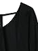 PERSUN Women's Versatile Sexy Long Sleeve Backless Drape Blouse T-shirt Top