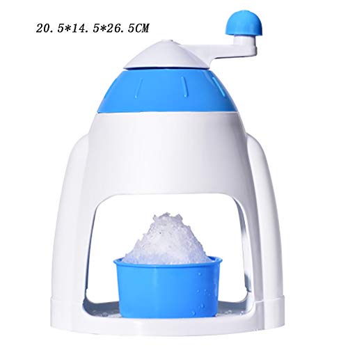 ALY Eiscrusher Maschine manueller, Ice Crusher Schneekegel Maker Maschine für Home Kitchen 20.5 x 14.5 x 26.5cm – Bild 8