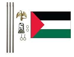 Palestine 3x5 ft Outdoor Flag and Flag Pole