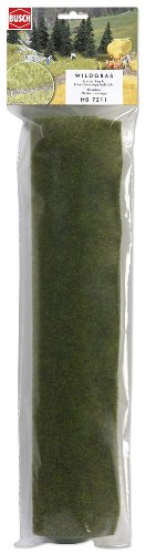Busch 7211 Grass Matting Small Dark Green HO Scenery Scale Model Scenery